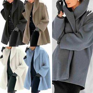 Winter Damen Daunenjacke Mantel Locker Sitzend Trenchcoat Outwearlinie Freizeit·