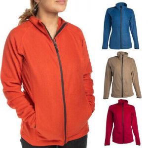 JGS Outfitters Women’s Polar Fleece Zipper Jacket Lightweight Warm Sweater Shirt