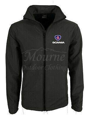 Scania Regatta Jacket Softshell Truck Coat Embroidered Logo Water Repellent
