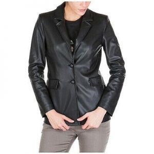 Be Blumarine blazer women 8203 00140 Black jacket coat