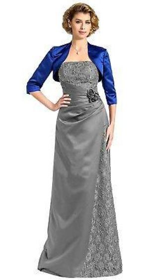 Soft Satin Bolero/Shrug/Jacket/Stole 3/4 Length Sleeves UK stock