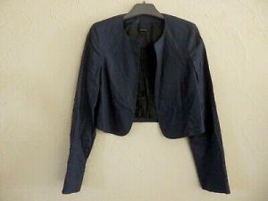 JOSEPH - Chaqueta de Lino - Marina - T.36fr - Auténtico