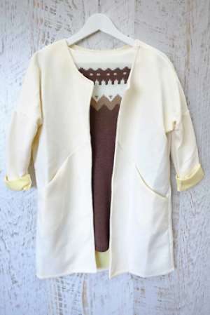 Oversized Coat Cream
