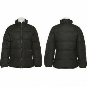 NWT TALLINO Mock Neck BLACK Puff Puffer Jacket with Zippered Pockets Coat XXL