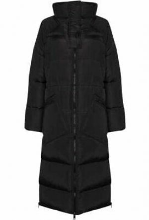 Ganni Women's Recycled Polyester Oversized Puffer Coat Phantom