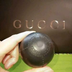 GUCCI DOG ball-shaped rubber toy pet supplies used, rare, made of rubber