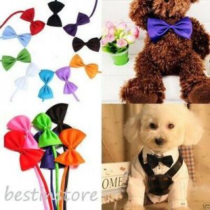 1PC Dog Cat Pet Puppy Toy Kid Cute Bow Tie Necktie 20 color IF Buy 3PC get extra