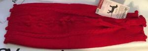 Vo-Toys Votoys Doggiduds Dog Cotton Blend Knit Cherry Red Sweater 18-21" Large