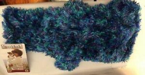 Vo-Toys Votoys Doggiduds Dog Extra Thick Fuzzy Long Neck Blue Coat 10-14" Small