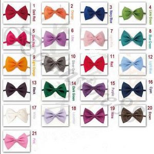 10PK Dog Cat Pet Puppy Toy Kid Cute Bow Tie Necktie Clothes 20 Colors