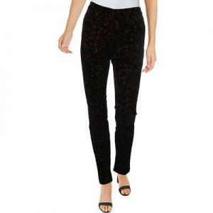 J Brand 620 Women's Brocade Velvet Mid-Rise Slim Fit Skinny Jeans