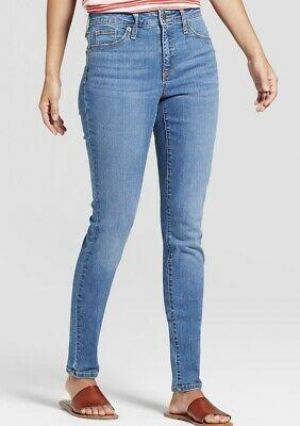 Universal Thread 4 S Jeans High Rise Skinny Blue 4/27 Short Women’s