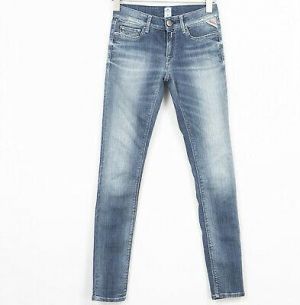 Replay Luz WX689E Jeans Slim Skinny Stretch Elasthan Damen Größe W25 L30