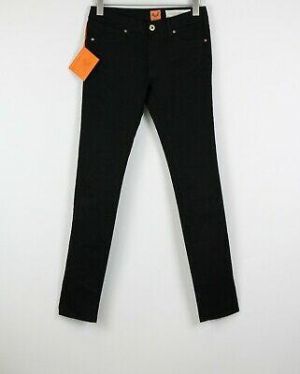 GOOD GENES HER NO 1 VIRGIN Women W27/L33 Light Stretch Slim Black Jeans 22221