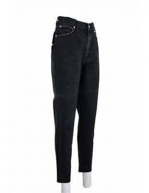 shopping מכנסיים Laura Biagiotti Vintage Jeans Slim Black Cotton