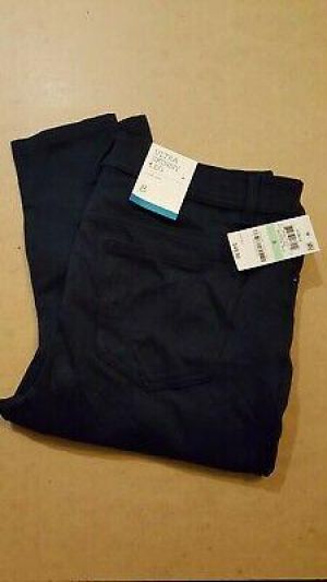 Style Co Ultra Skinny Leg Jeans Mid Rise Industrial Blue Size 8