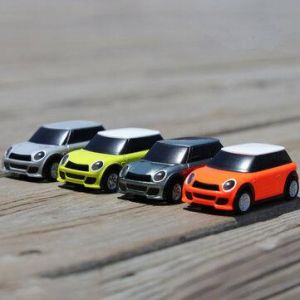 Turbo Racing RTR 1/76 2.4G 2WD Fully Proportional Control Mini RC Car LED Light Vehicles Model Kids Children Toys