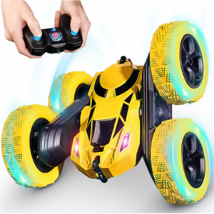 828G 2 in 1 RC Car 2.4G 1:16 Stunt Drift Deformation LED Light Tank Tracked Jumping 360&deg; Flip Vehicle Kids Child Toys