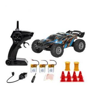 S809 Several Battery RTR 1/32 2.4G 2WD Mini RC Car Dual Speed Off-Road Vehicles Kids Child Toys LED Light Model