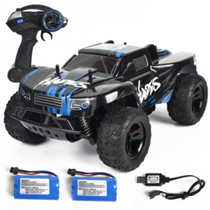 1/14 RTR Two Battery 2.4G RWD 30km/h RC Car Vehicles Models High Speed Off-Road Truck Kid Children Toys
