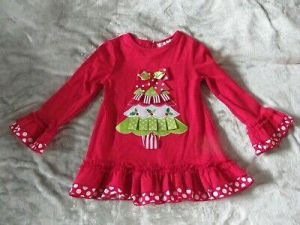 Children's Clothes Christmas Dress Size 5 Years by Rare Editions.