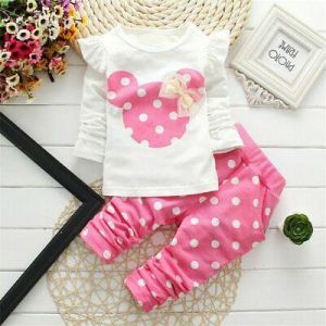 2020 Spring New Children's Clothing Fashion Baby Girl Out 2pcs Suit Coat +pant