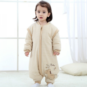 Children sleeping sacks baby clothing thickened warm autumn and winter pajamas