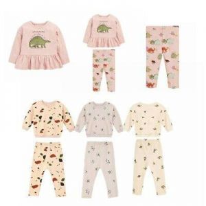 Kids Girls Casual Outfits Pullover Top Long Pants Daily Lounge Wear Clothes Set