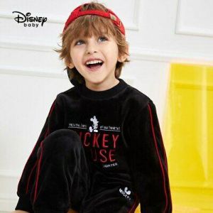 Mickey Minnie 2019 New Kids Children's Clothing Boy's Coat Trousers Two Set