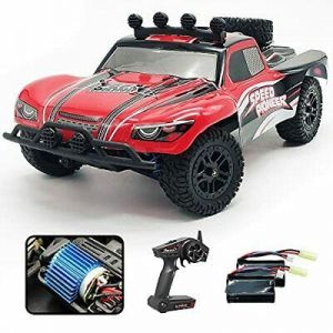 Remote Control Car RC Truck for Kids 1/18 Scale 4WD High Speed 40 2 Battery