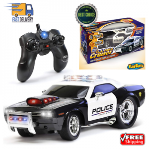 Remote Control Police Car For Kids Durable And Easy To Conveniently Rechargeable