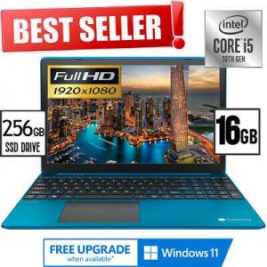 shopping לפטופים ואביזרים Powerful 16GB Gateway Laptop 15.6" Full-HD Intel Core i5-1035G 256GB SSD Drive