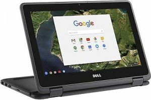 shopping לפטופים ואביזרים Dell Chromebook 11 3189 2 in 1 TouchScreen Intel Celeron 16GB 4GB RAM Laptop