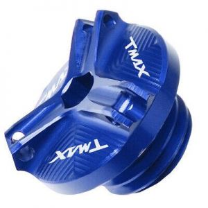 CNC Motorcycle Engine Oil Filter Cover Cap For Yamaha Tmax 530 2013-2017