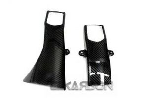 2012 - 2015 Yamaha Tmax 530 Carbon Fiber Swingarm Covers - 2x2 twill weave