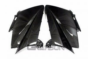 2012 - 2015 Yamaha Tmax 530 Carbon Fiber Front Side Fairings - 2x2 twill Weaves