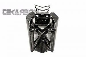 2012 - 2015 Yamaha Tmax 530 Carbon Fiber License Plate Holder - 2x2 twill