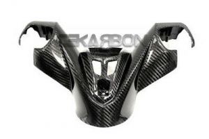 2012 - 2015 Yamaha Tmax 530 Carbon Fiber Center Handle Bar Cover - 2x2 twill