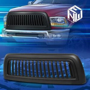 For 10-18 Dodge Ram 2500 3500 Matte Vertical Front Bumper Grille Replacement