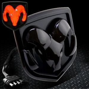 Dodge Ram Tailgate Emblem LED 2009~2016 -1500 2500, 3500 Officially licensed