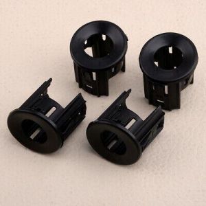 4x Outer Parking Assist Sensor Bezel Fits For Dodge Ram 2500 3500 2016 2017 2018