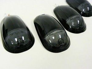 FOR 03-2016 DODGE RAM 2500 3500 LED SMOKE CAB ROOF LIGHTS DUALLY TRUCK 5 PC SET