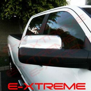 FOR DODGE 2010-11 12 13 14 15 2016 RAM 2500/3500 TOP MIRROR TOWING CHROME COVER