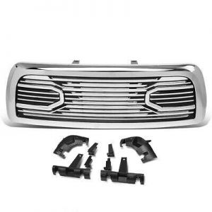 For 2010-2018 Dodge Ram 2500 3500 Truck Badgeless Horn Style Front Bumper Grille