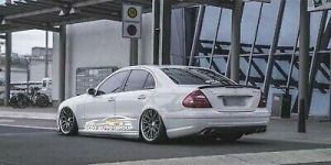 Carbon Fiber Trunk Spoiler Wing AMG Style For 02-09 Mercedes Benz E-Class W211