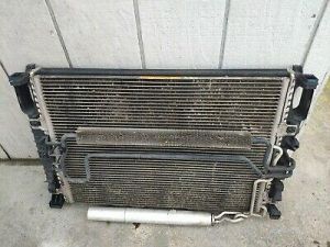 2006 MERCEDES E 350 W211 Engine Cooling Radiator / A/C Condenser 2115001154 C30