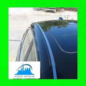 2004-2010 BMW E60 5 SERIES CHROME ROOF TRIM MOLDINGS W/5YR WARRANTY 2PC