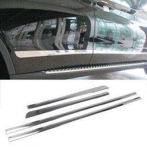 Fit for BMW X5 2014-2018 Chrome Body Side Door Molding Trim Overlay Cover