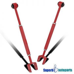 For BMW E36 E46 3-Series Adjustable Rear Lower Camber Control Arms Kit Red