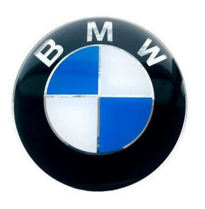 4 x 55mm Bmw wheel center Silicone stickers for hub caps covers self-adhesive